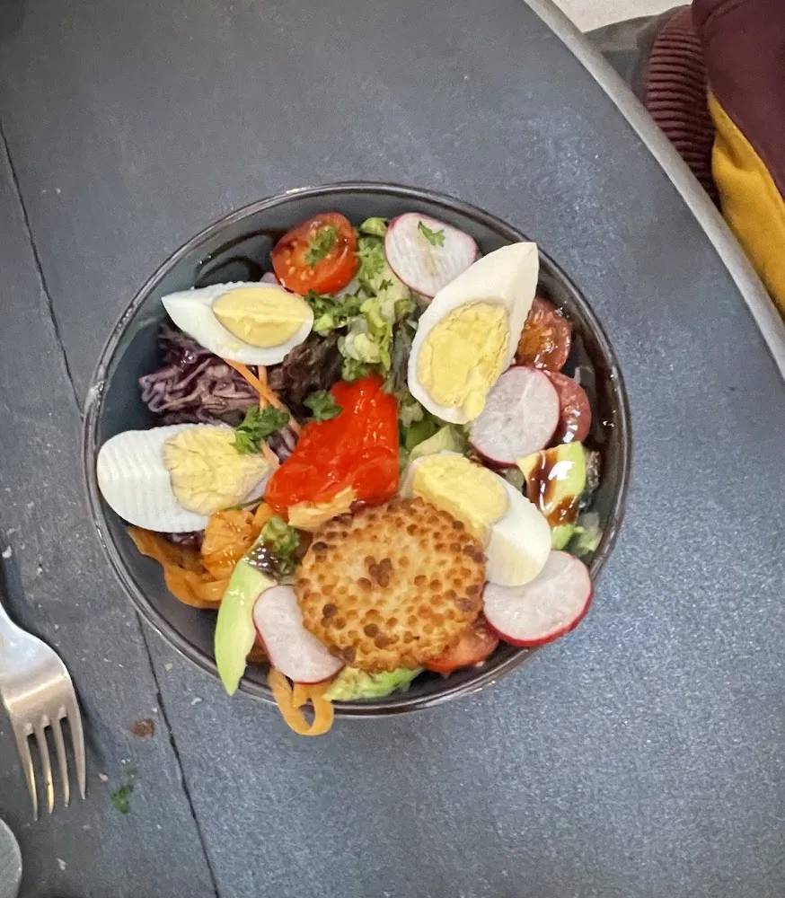 Gouda Fondu Xe Tommate Salade